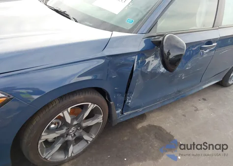 2025 Honda Civic Hybrid Sport/Sport Touring из США, поврежденный, VIN 2HGFE4F80SH300556